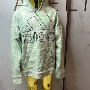Adidas Light Green Men's Hoodie